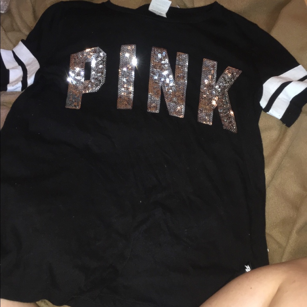 Pink bling shirt